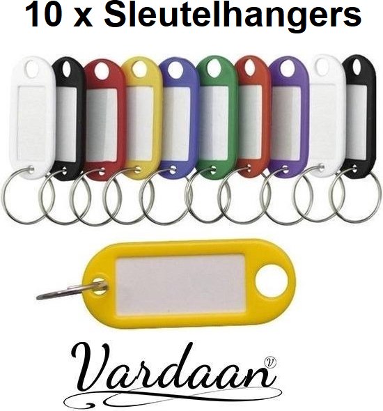 Uniclife 24-delige set met sleutelafdekkingen, sleutelkappen en sleutelhangers, sleutellabels met etiketten, sleutelhoofdbescherming, 6 kleuren