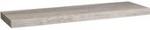Wandplank eiken grijs 80cm