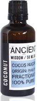 Kokosolie gefractioneerd - Basisolie - 50ml - Aromatherapie