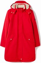 Rode Loxley Cosy regenjas / parka van Joules L