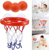 Badspeelgoed mini basketbal spel + 3 ballen