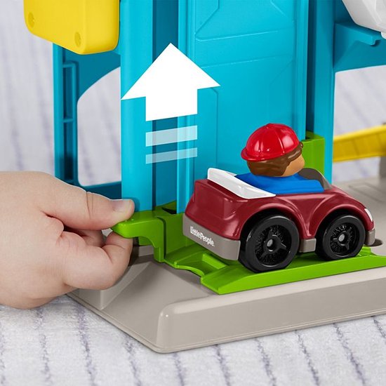 Fisher-Price Little People Leerzame Garage met Lichtjes | SPEELGOED Fisher-Price Little People Leerzame Garage met Lichtjes | SPEELGOED