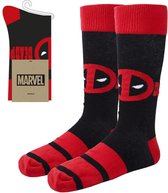 Deadpool sokken logo groot - Marvel - Maat 36-41