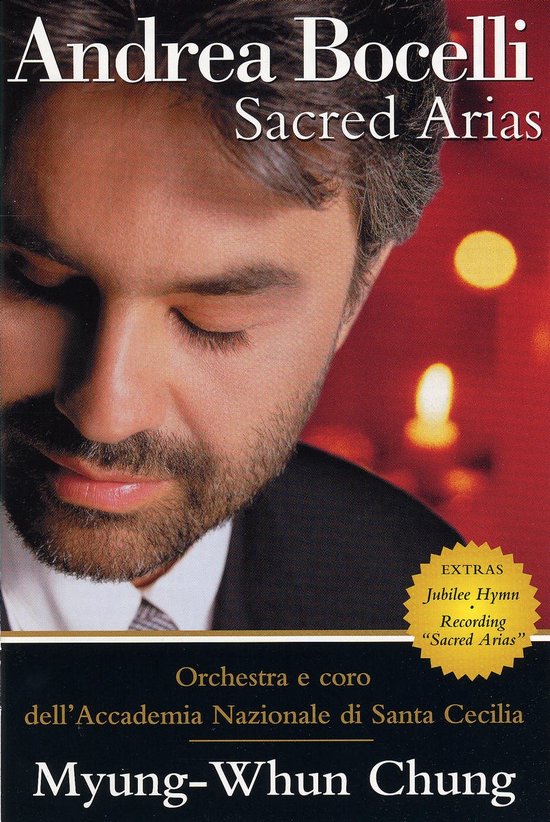 Cover van de film 'Andrea Bocelli - Sacred Arias'