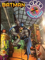 kleurboek batman met stickers - Batman kleurboek - Batman kleurboek met stickers