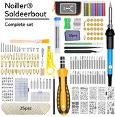 Noiller Soldeerbout - Houtbrander - Houtbrander set - Pyrografie - Complete houtbrander set - 200 Stuks