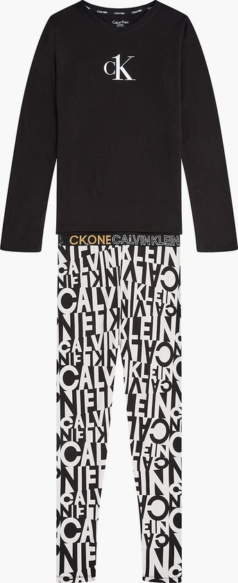 Ensemble de pyjama Calvin Klein - Femme - Noir - Blanc | bol