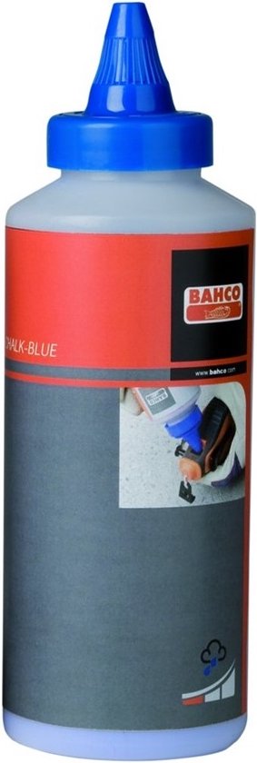 Foto: Bahco chalk blue slaglijnpoeder blauw