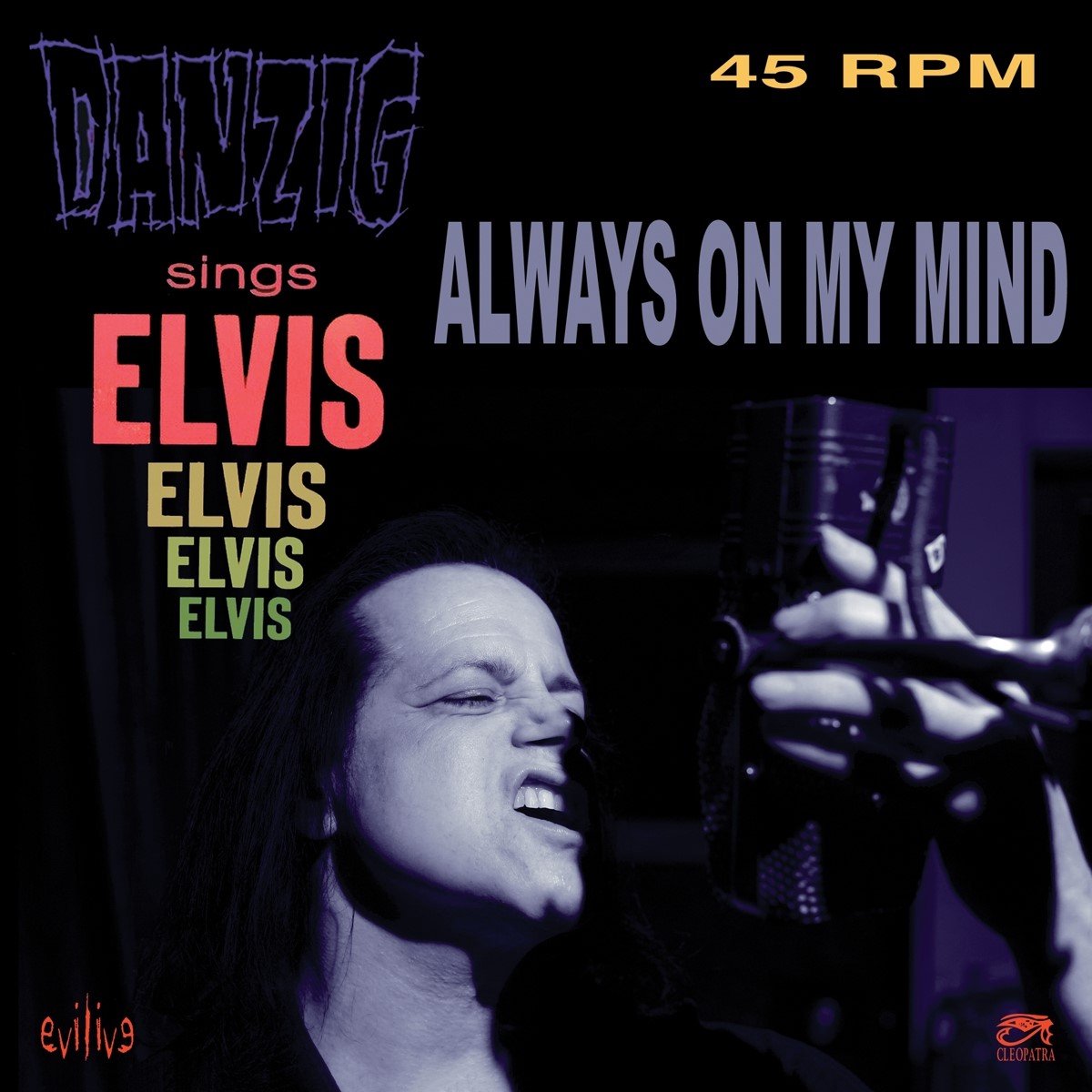 Danzig - Danzig Sings Elvis - Always On My Mind (7" Single) (Coloured Vinyl) (Limited Edition)