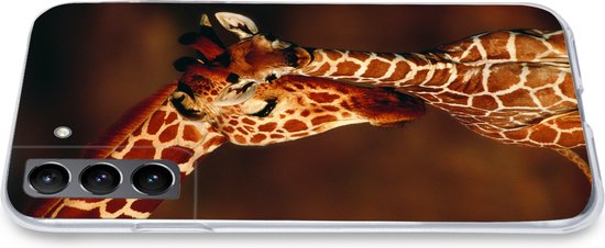 Coque Samsung Galaxy S21 Plus - Girafe - Veau - Portrait - Siliconen
