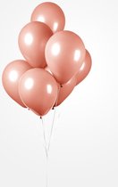 25 Ballonnen Peach/ Perzik , 30 cm ,100% biologisch afbreekbare Ballonnen,  Helium geschikt, Verjaardag, Feest