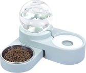 Rexa® Waterdispenser voor honden en katten | automatische waterdrinkbak | voederdispenser | kattenbak | honden | drinkfontein | voederautomaat (lichtblauw)