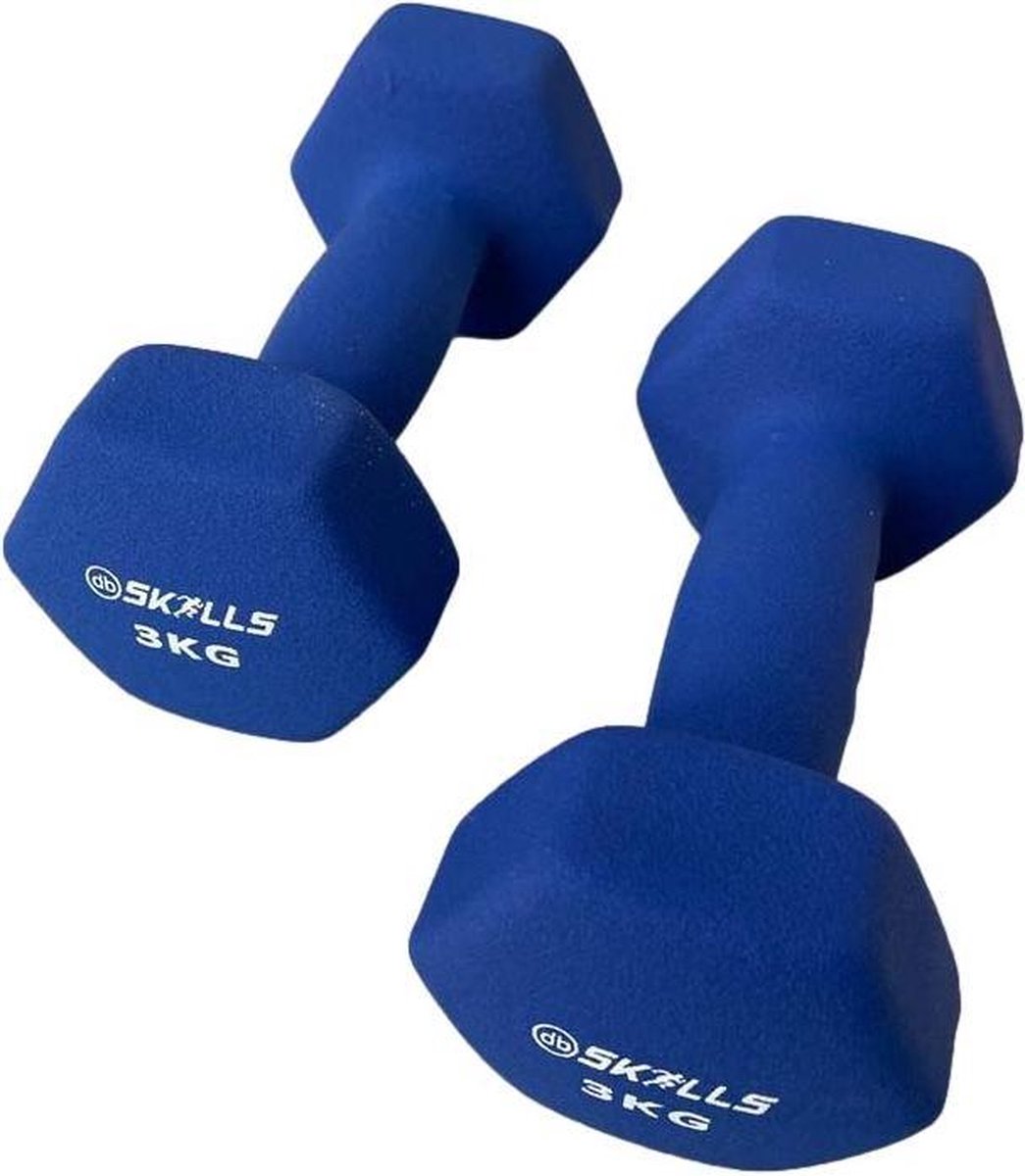 Dumbbell set met houder van staal - 1KG, 2KG en 3KG - fitness - gewichten Fitness deal ga lekker beginnen met trainen – foto 3