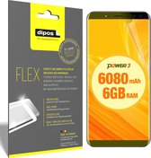 dipos I 3x Beschermfolie 100% compatibel met Ulefone Power 3 Folie I 3D Full Cover screen-protector