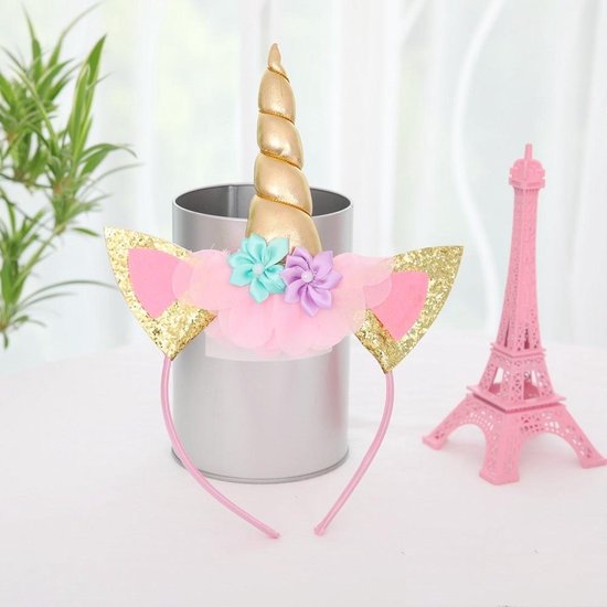 Unicorn Versiering met Unicorn Slinger voor Verjaardag - Eenhoorn Versiering Verjaardag - Unicorn Slingers - Unicorn Versiering Kinderfeestje - Unicorn Vlaggenlijn - Unicorn Ballon - Compleet Eenhoorn Feestpakket