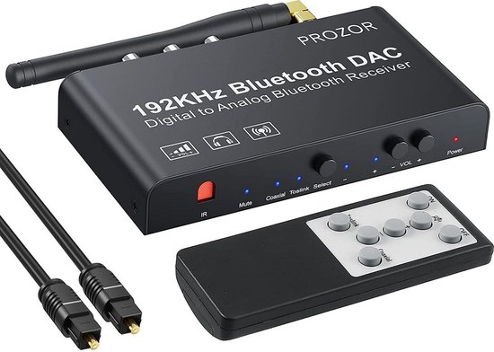 Foto: N rdic sgm 184 digitaal naar analoog converter bluetooth 5 0 zwart