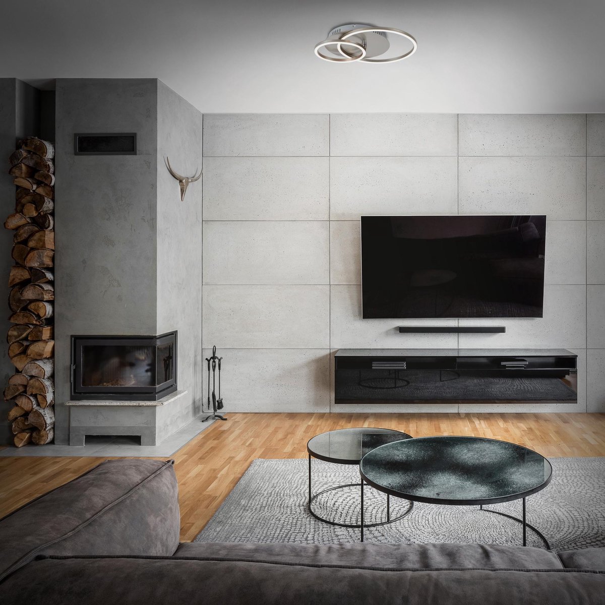 BRILONER STYLE - Plafonnière - plafondlamp met sterdecor en