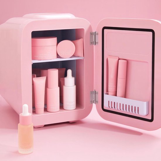 RoamTrippers Mini Frigo - Maquillage et Soins Beauty - Avec Miroir et  Siècle des