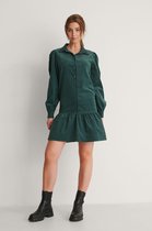 na-kd   corduroy Dames Mini Jurk - Maat EU 40