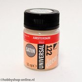 Acrylverf Zijdeglans - Deco - Universal Satin - 122 gebroken wit - 16 ml - Amsterdam - 1 stuk