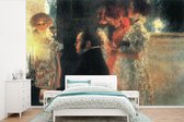Behang - Fotobehang Schubert at the piano - Gustav Klimt - Breedte 360 cm x hoogte 240 cm
