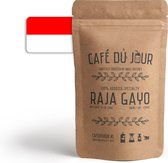 Café du Jour 100% arabica Spécialité Raja Gayo 250 grammes de café en grains fraîchement torréfiés
