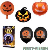 Halloween ballonnen set Scary Pumpkin