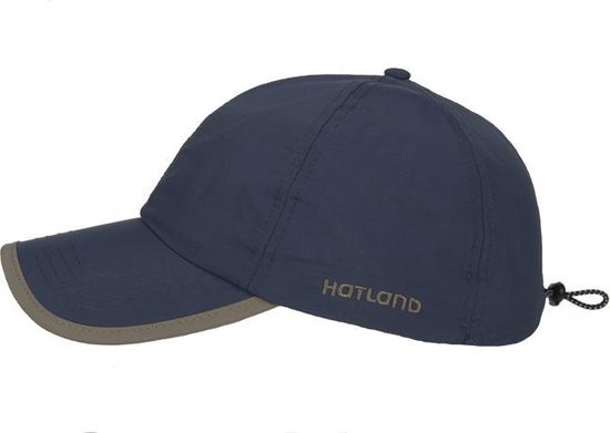 Hatland - UV pet voor heren - Stef - anti-muggen - Leisteenblauw - maat L/XL (59CM)