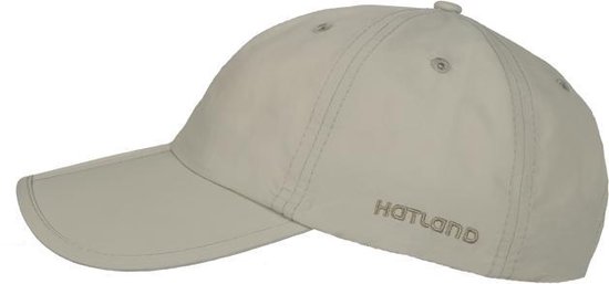 Hatland - Waterbestendige UV pet voor heren - Clarion - Beige - maat Onesize - Hatland