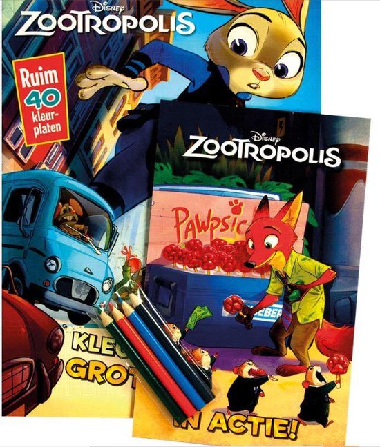 Rebo Productions Disney Zootropolis Activiteitenboek - Disney
