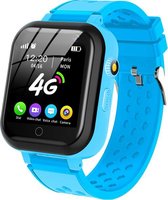 Smartwatch-Trends T16 - 4G Smartwatch Kinderen - GPS Tracker  - Videobellen  - WIFI - Blauw