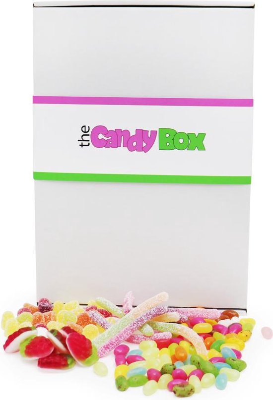 The Candy Box Snoep & Snoepgoed Zoet & Zuur 0,5KG zacht Jelly
