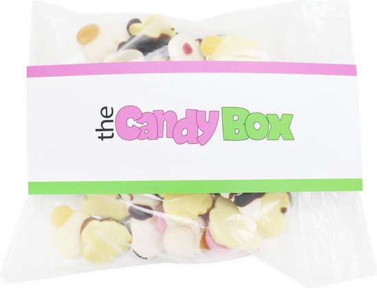 The Candy Box Snoep mix Veggie & Vegan snoepzakjes - 'Dierentuin' snoep - 300 gram snoep mix Uitdeel en verjaardag cadeau - Katja snoepmix