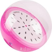 strandbal passievrucht PVC 30 cm roze