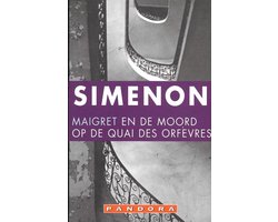 Omslag van Maigret en de moord op de Quai des Orfevres