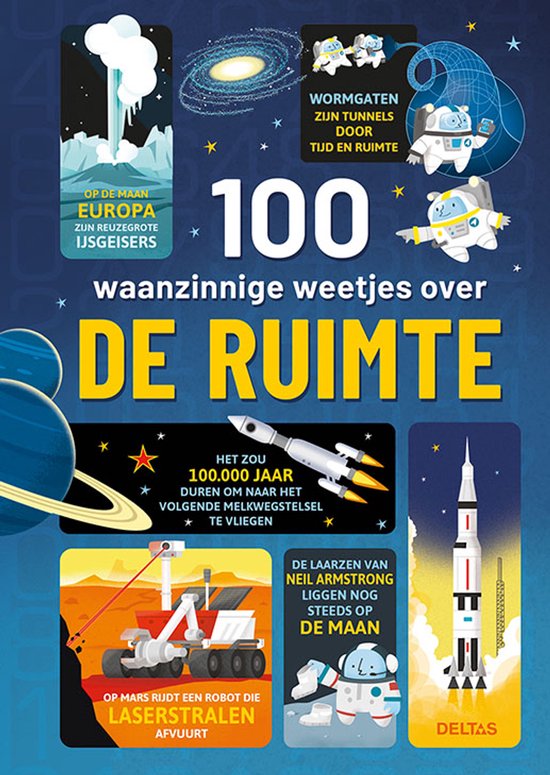 100 waanzinnige weetjes over de ruimte - cover