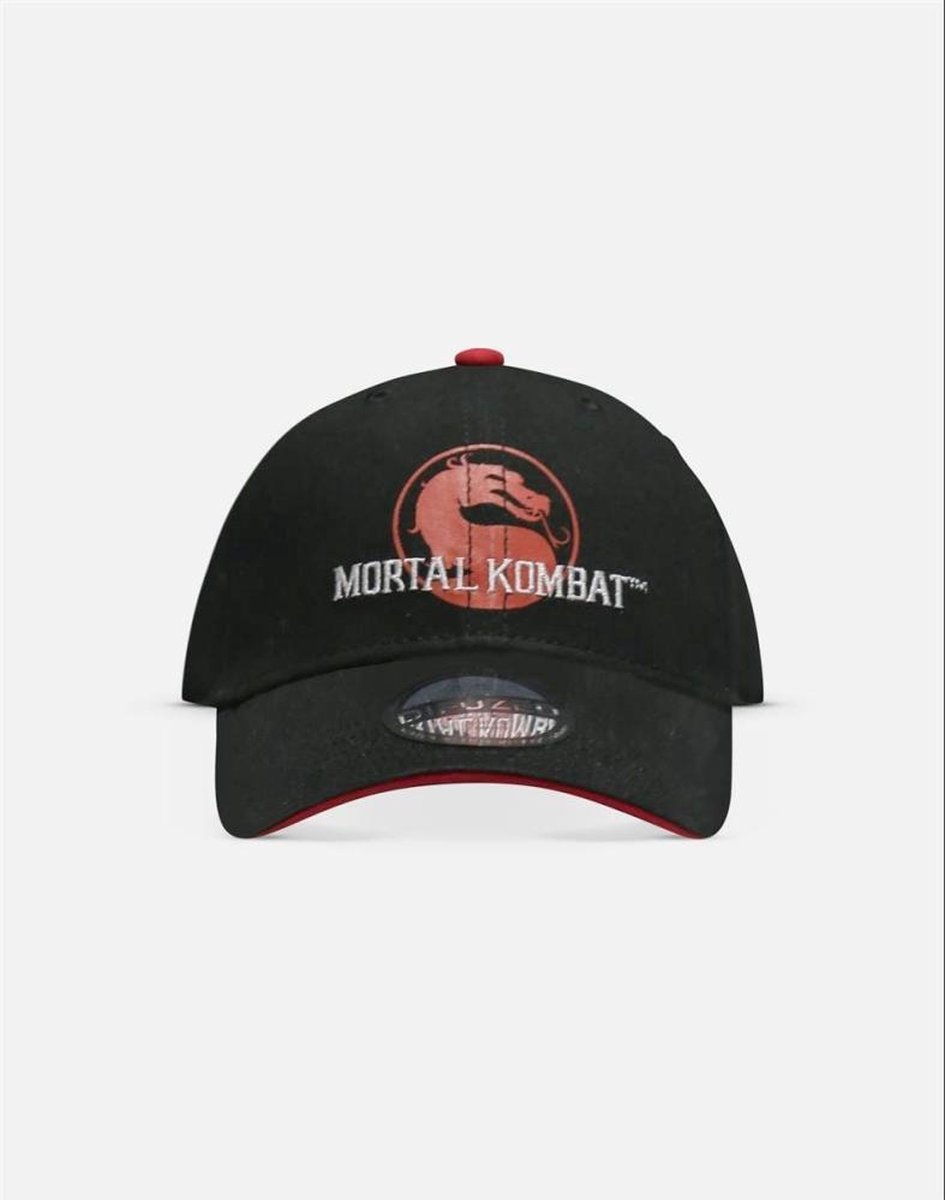 Mortal Kombat Snapback Pet Finish Him! Zwart