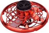 Spinner drone- drone- spinner- ufo- vliegende schotel Rood.-