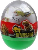 verassingsei Bouw je eigen dino! 9 x 6,5 cm groen