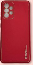 ZKl Telecom Telefoonhoesje - Back Cover - Geschikt Voor Samsung Galaxy A52 - Rood