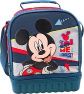 lunchtas thermisch Mickey Mouse 24 cm polyester blauw