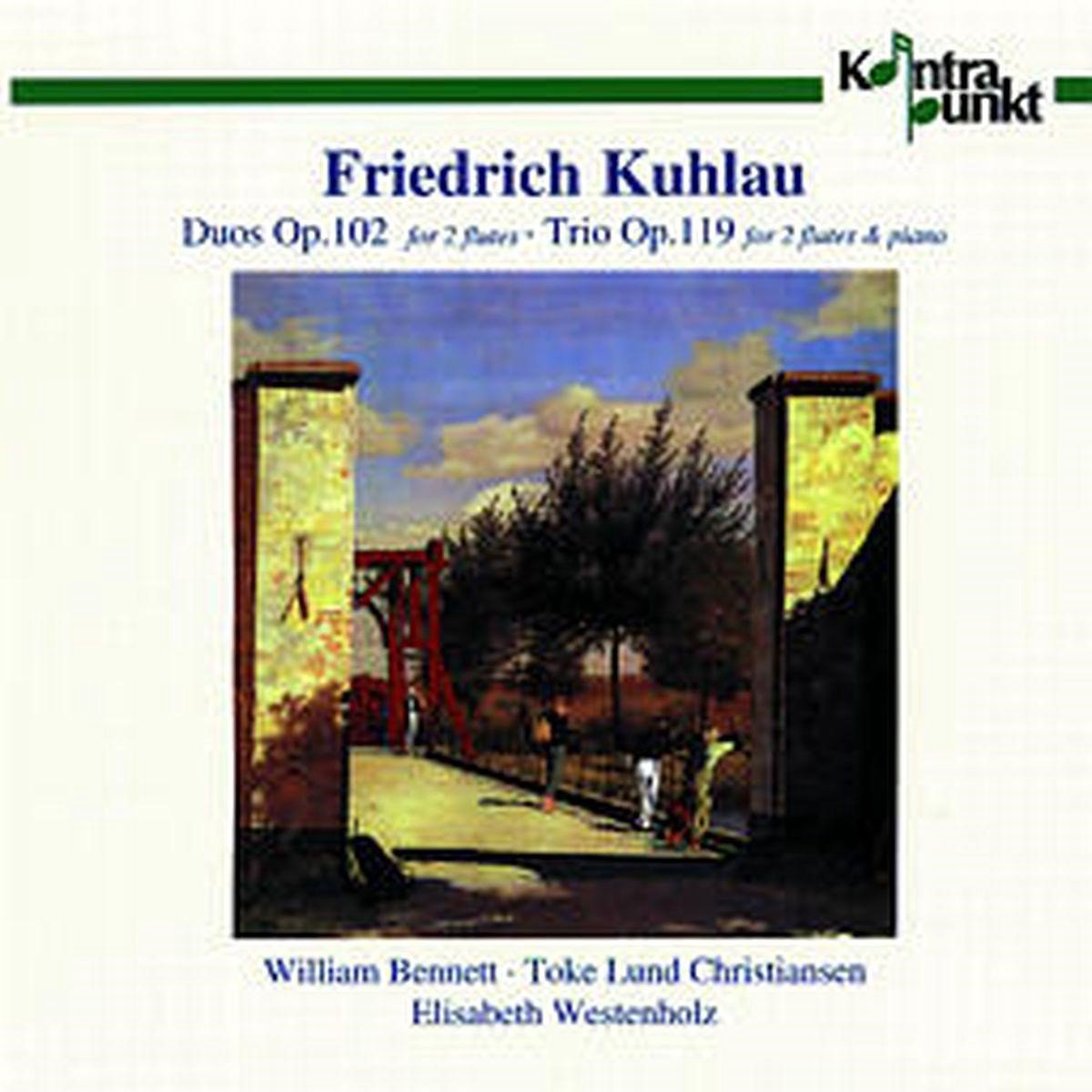 Toke Lund Christiansen & Elisabe William Bennett - Kuhlau: Duos Op. 102, Trio Op. 119 (CD)
