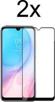 Xiaomi Redmi Note 8 Pro Screenprotector - Beschermglas Xiaomi Redmi Note 8 Pro Screen Protector Glas - Full cover - 2 stuks