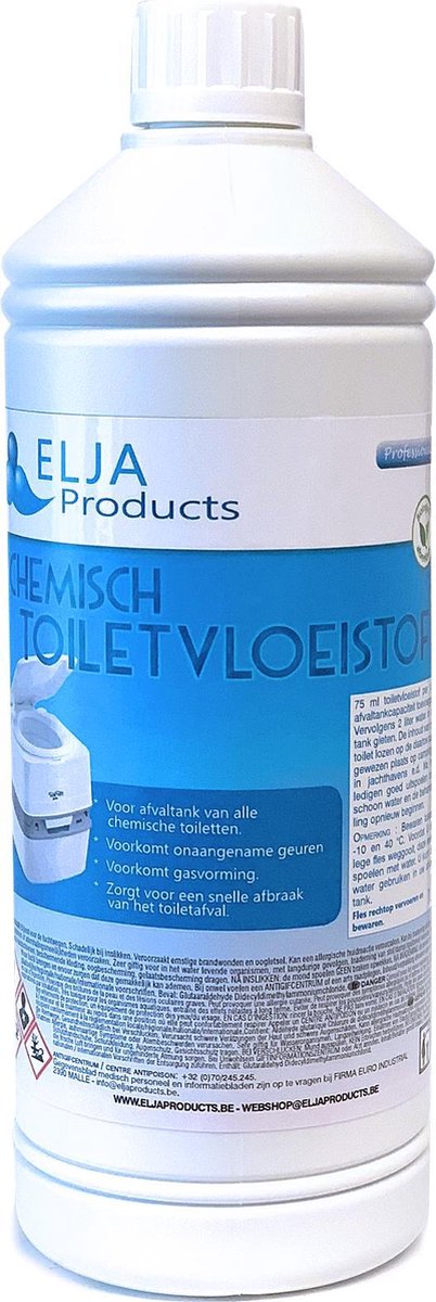 Elja Chemisch Toiletvloeistof   |   1L - Merkloos