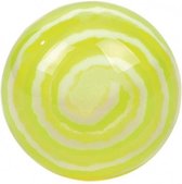 stuiterbal glow in the dark 5 cm rubber geel