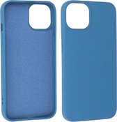 Hoesje Geschikt voor de iPhone 13 - Fashion Color Backcover Telefoonhoesje - Navy