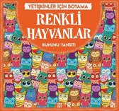 Renkli Hayvanlar Yetişkinler İçin Boyama