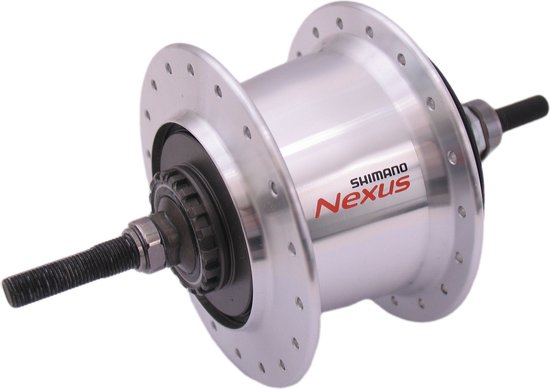 Chromatisch deelnemer voor Versnellingsnaaf Shimano Nexus 7 SG-C3001 voor rollerbrakes / velgrem 36  gaats - zilver | bol.com