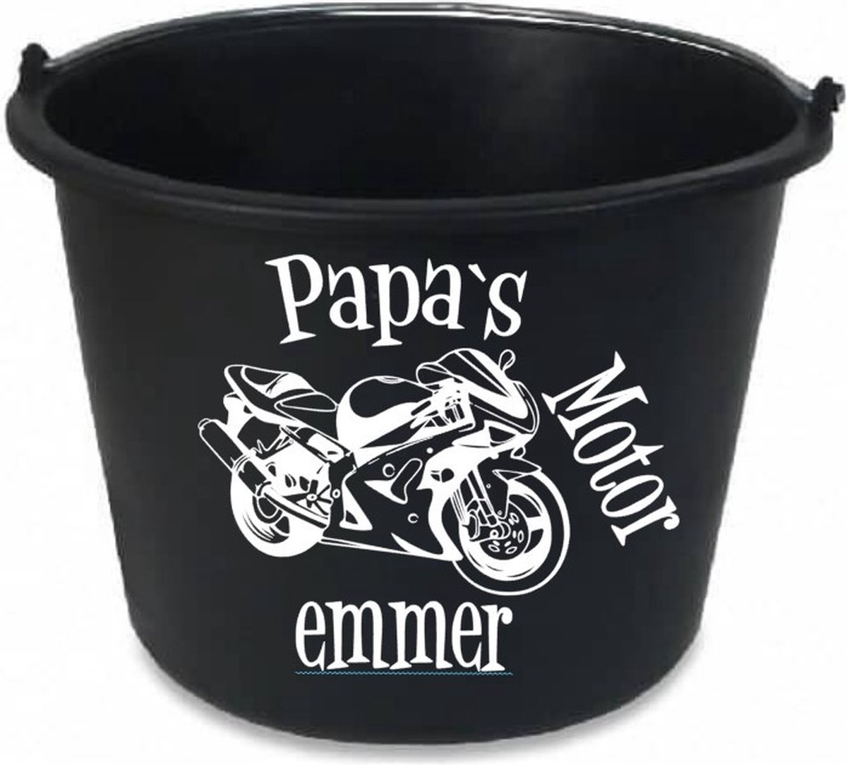 Goedkoopste Papa's Motor Emmer Geschenk Vaderdag Spreuk Quote Gepersonaliseerd Cadeau