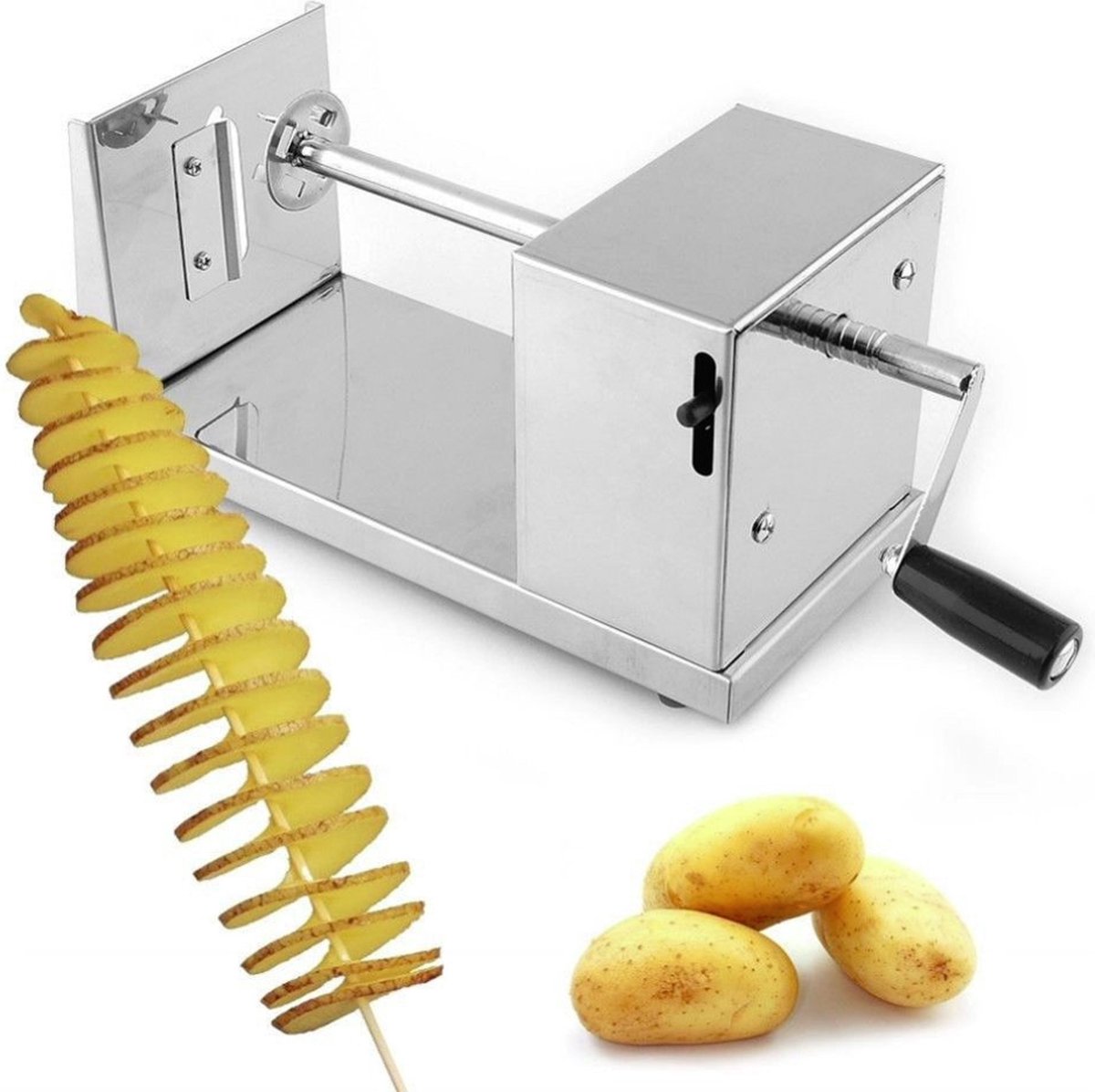 Machine à frites - Tourne-pommes de terre - Coupe-pommes de terre